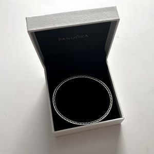Pandora Twinkling Forever Bangle Bracelet